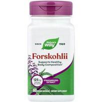 Nature's Way, Forskohlii, 60 veganiškų kapsulių