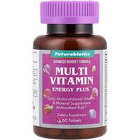 Futurebiotics, Pažangi moterų formulė, multivitaminų „Energy Plus®“, 60 tablečių