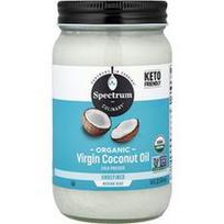 Spectrum Culinary, Ekologiškas pirmojo spaudimo kokosų aliejus, nerafinuotas, 14 fl oz (414 ml)