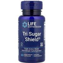 Life Extension, Tri Sugar Shield®, 60 vegetariškų kapsulių