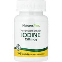 NaturesPlus, Jodas, 150 mcg, 100 tablečių
