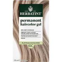 Herbatint, Ilgalaikiai plaukų dažai geliu, 10C, platininės pelenų blondinės, 170 ml