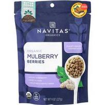 Navitas Organics, Ekologiškos šilkmedžio uogos, 8 uncijos (227 g)