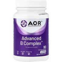 Advanced Orthomolecular Research AOR, „Advanced B Complex™“, 90 kapsulių