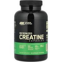 Optimum Nutrition, Mikronizuotos kreatino kapsulės, 100 kapsulių (1,25 g vienoje kapsulėje)