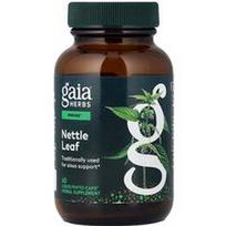 Gaia Herbs, Dilgėlių lapai, 60 skystų fitokapsulių® (225 mg vienoje kapsulėje)