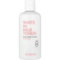 G9skin, balinamasis ir drėkinamasis veido tonikas „White In Milk Toner“, 300 ml