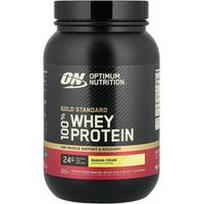 Optimum Nutrition, „Gold Standard®“ 100 % išrūgų baltymų, bananų skonio, 907 g