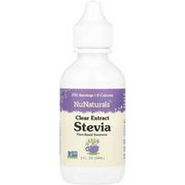 NuNaturals, Skaidrus stevijos ekstraktas, 59 ml (2 skysčio uncijos)