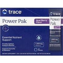 Trace, „Power Pak“, acai uogos, 30 pakelių po 0,22 uncijos (6,1 g)
