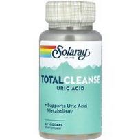 Solaray, Total Cleanse, šlapimo rūgštis, 60 VegCaps