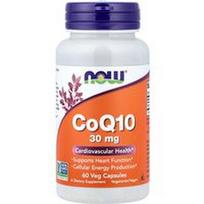 NOW Foods, CoQ10, 30 mg, 60 daržovių kapsulių