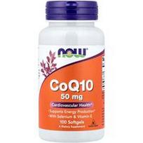 NOW Foods, Kofermentas Q10 su selenu ir vitaminu E, 100 minkštųjų kapsulių