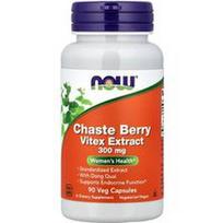 NOW Foods, Skaistųjų uogų Vitex ekstraktas, 300 mg, 90 daržovių kapsulių