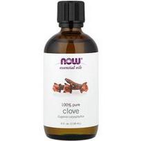 NOW Foods, Gvazdikėlių eteriniai aliejai, 118 ml (4 skysčio uncijos)
