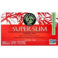 Triple Leaf Tea, „Super Slim“ žolelių arbata be kofeino, 20 arbatos pakelių, 33 g