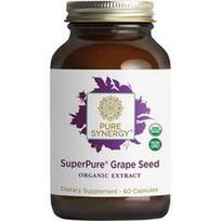 Pure Synergy, SuperPure® vynuogių sėklos, 60 kapsulių