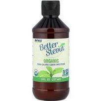NOW Foods, „Better Stevia®“, ekologiškas nulinio kaloringumo skystas saldiklis, 237 ml