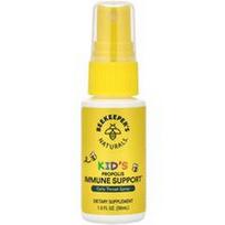 Beekeeper's Naturals, Vaikams, propolio imunitetą stiprinantis, kasdienis gerklės purškalas, 30 ml
