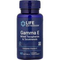 Life Extension, Gama E, tokoferolių ir tokotrienolių mišinys, 60 minkštųjų gelių