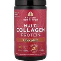Ancient Nutrition, Multi kolageno baltymai, šokoladas, 10 uncijų (283,2 g)