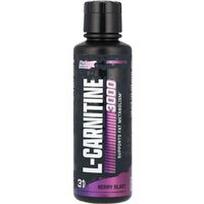 Nutrex Research, L-karnitinas 3000, uogų skonio, 465 ml (15,72 skysčio uncijos)