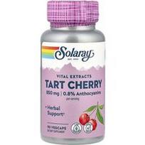 Solaray, Gyvybiniai ekstraktai, rūgščiosios vyšnios, 90 daržovių kapsulių (425 mg vienoje kapsulėje)