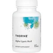Thorne, Alfa-lipoinė rūgštis, 60 kapsulių (300 mg vienoje kapsulėje)