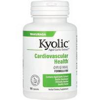 Kyolic, Sendinto česnako ekstraktas, širdies ir kraujagyslių sistemai, originali formulė 100, 100 kapsulių (300 mg vienoje kapsulėje)