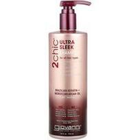 Giovanni, Šampūnas glotnumui ir žvilgesiui „Giovanni 2chic® Ultra Sleek“, visų tipų plaukams, su brazilišku keratinu ir Maroko argano aliejumi, 710 ml