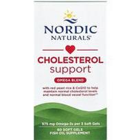 Nordic Naturals, Cholesterolio palaikymas, Omega mišinys, 60 minkštųjų želatinos kapsulių