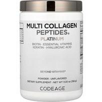 Codeage, Multi kolageno peptidų milteliai, platina, be skonio, 11.5 oz (326 g)