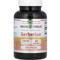 Amazing Nutrition, Berberinas, 120 kapsulių (500 mg vienoje kapsulėje)