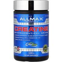 ALLMAX, Kreatinas, farmacinės klasės, be skonio, 3.53 uncijos (100 g)