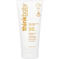 think, Thinkbaby®, cinko oksido kremas nuo saulės, SPF 50, 6 fl oz (177 ml)