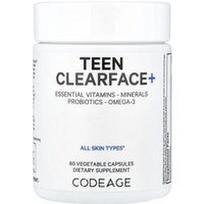 Codeage, Teen Clearface vitaminai, 60 kapsulių