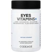 Codeage, Akių vitaminai+, 120 daržovių kapsulių