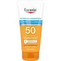 Eucerin, Išplėstinis drėkinimas, lengvas losjonas nuo saulės, SPF 50, be kvapiųjų medžiagų, 5 fl oz (150 ml)