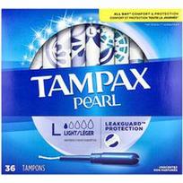 Tampax, Perlas, lengvas, bekvapis, 36 tamponai