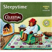 Celestial Seasonings, Žolelių arbata, „Sleepytime®“, be kofeino, 40 arbatos pakelių, 59 g