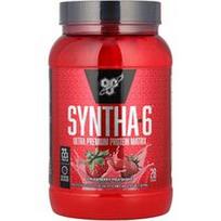 BSN, „Syntha-6®“, itin aukštos kokybės baltymų matrica, braškių pieno kokteilis, 1,32 kg