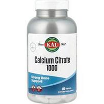 KAL, Kalcio citratas 1000, 180 tablečių (333 mg vienoje tabletėje)