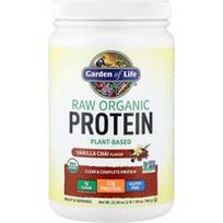 Garden of Life, RAW ekologiški baltymai, vanilės skonio chai, 680 g