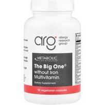 Metabolic Maintenance, „The Big One®“ multivitaminai be geležies, 90 vegetariškų kapsulių