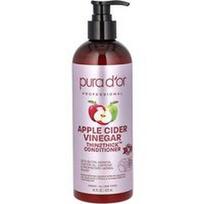 Pura D'or, Obuolių sidro actas Thin2Thick kondicionierius, 16 fl oz (473 ml)
