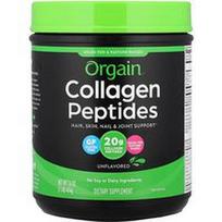 Orgain, Kolageno peptidai, be skonio, 1 svaras (454 g)