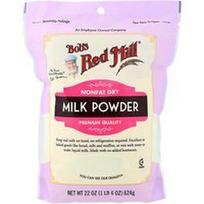 Bob's Red Mill, Pieno milteliai, neriebūs sausi, 22 uncijos (624 g)