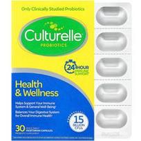 Culturelle, Probiotikai, sveikata ir gerovė, 15 milijardų KFV, 30 vegetariškų kapsulių, vartojamų kartą per dieną