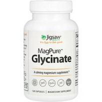 Jigsaw Health, MagPure™ glicinatas, 120 kapsulių (50 mg vienoje kapsulėje)