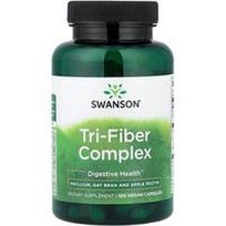 Swanson Vitamins, Trijų skaidulų kompleksas, 100 veganiškų kapsulių